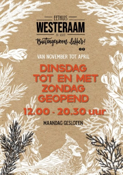 Aangepaste openingstijden: