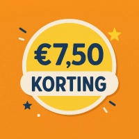 7,50 euro korting