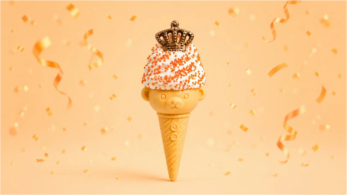 *Tijdelijk Ijsbeertje Koning