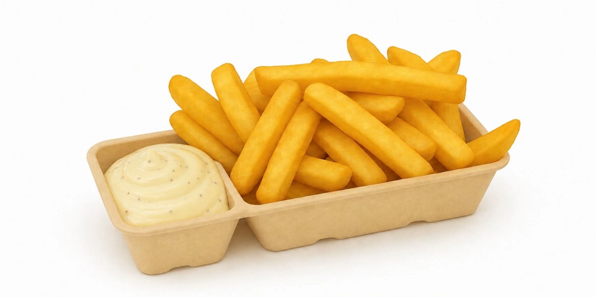 Friet mosterd mayo